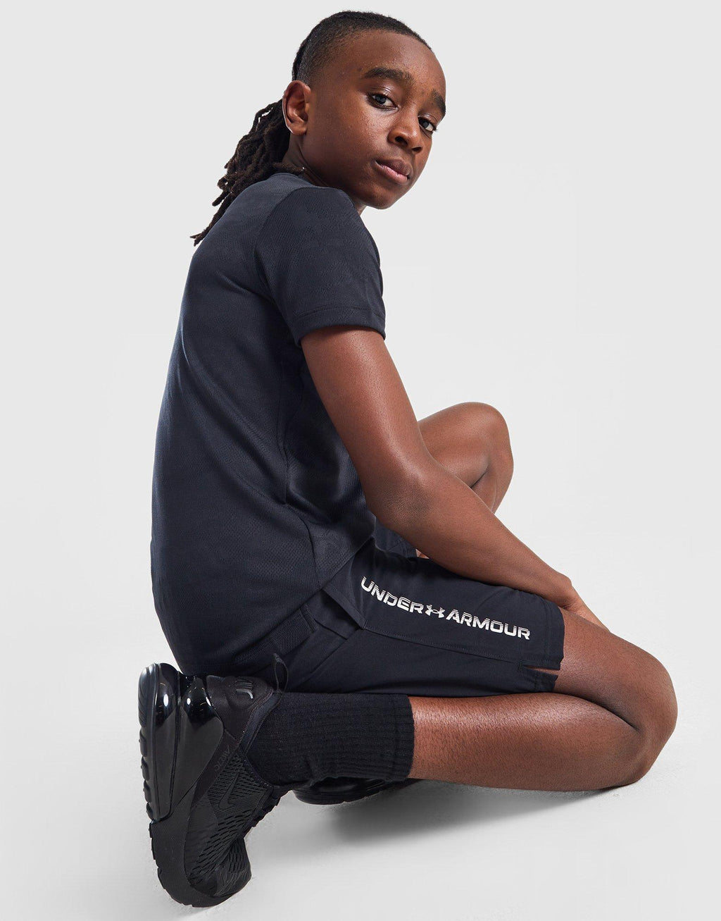Woven Wordmark Shorts Junior