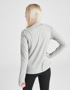 Girls' Fitness Long Sleeve 1/2 Zip Top Junior
