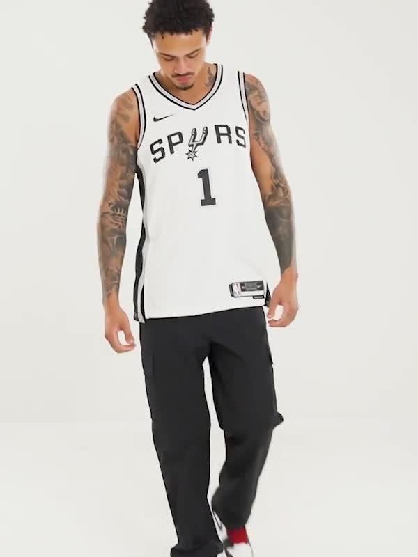 NBA San Antonio Spurs Wembanyama #1 Jersey