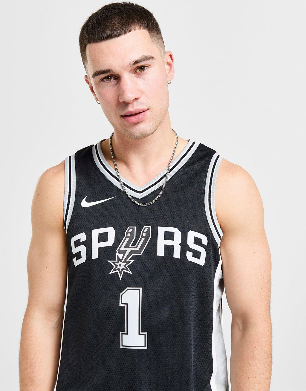 NBA San Antonio Spurs Wembanyama #1 Icon Jersey