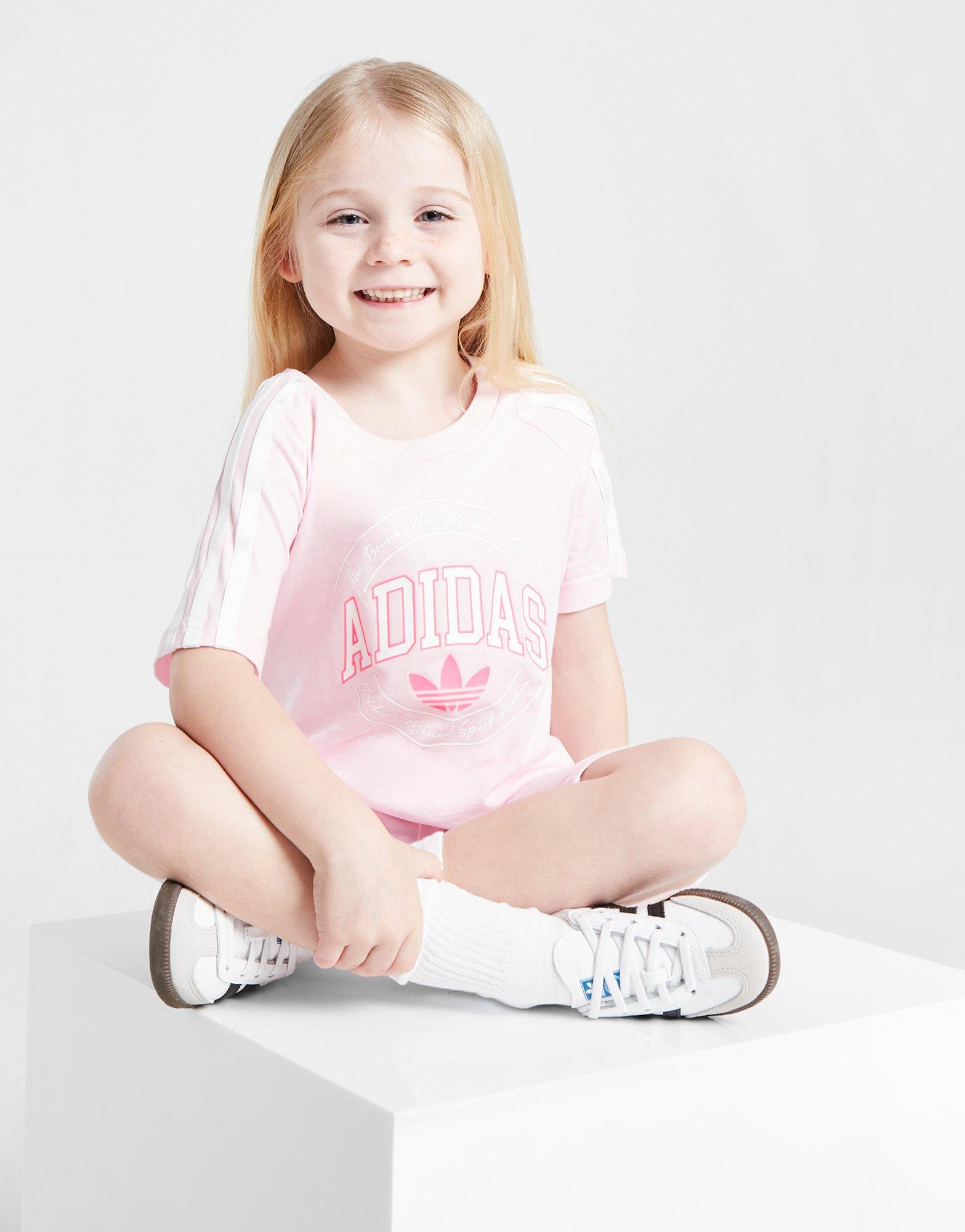 Girls' Varsity T-Shirt/Shorts Set Children's