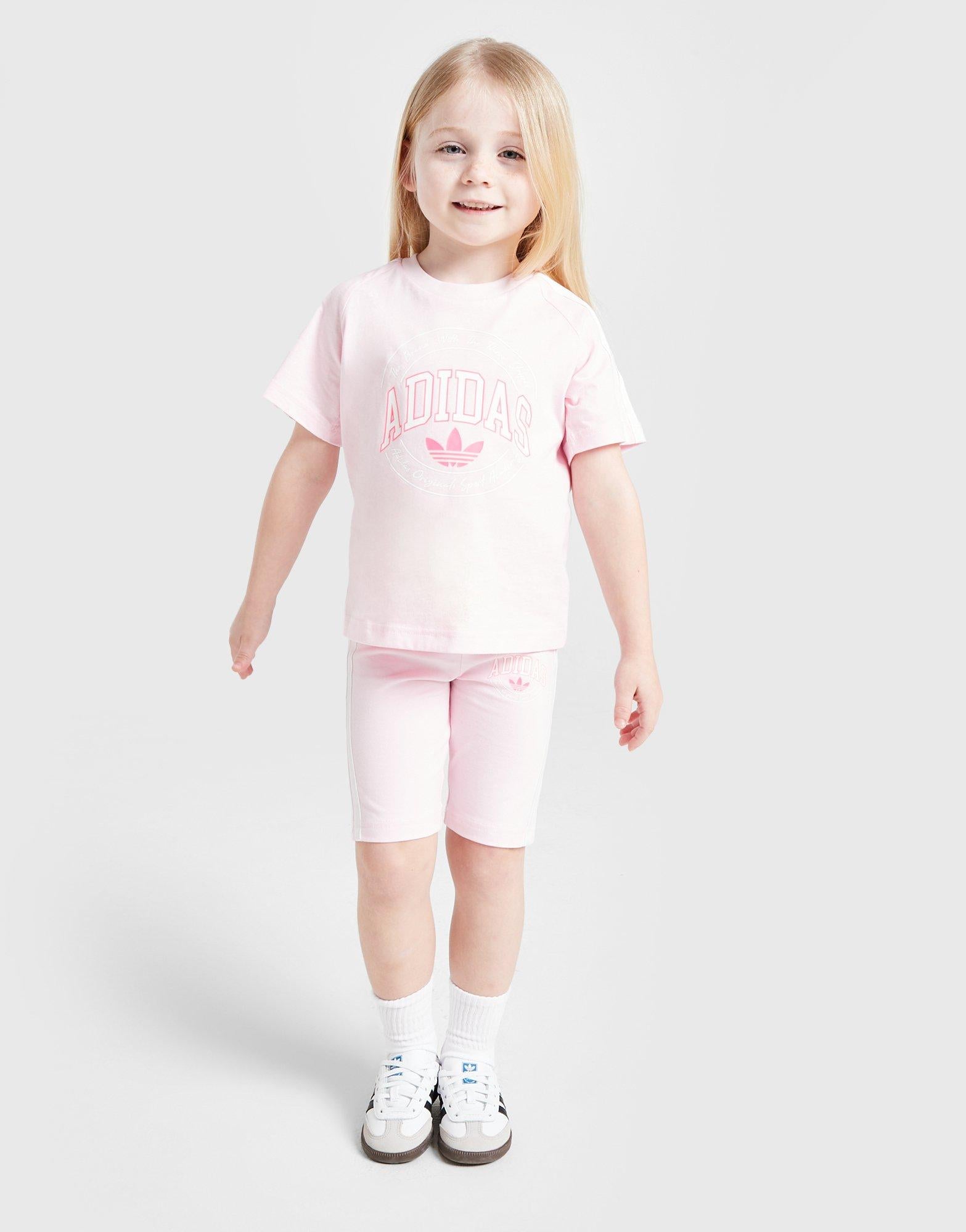 Girls' Varsity T-Shirt/Shorts Set Children's