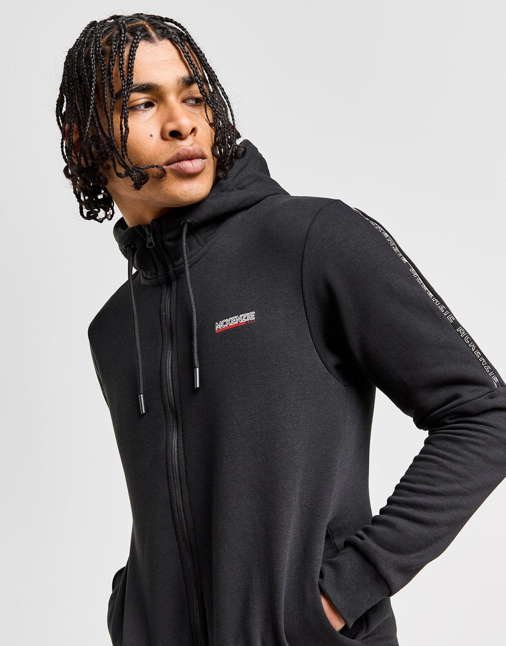 Essential Tape Full-Zip Hoodie
