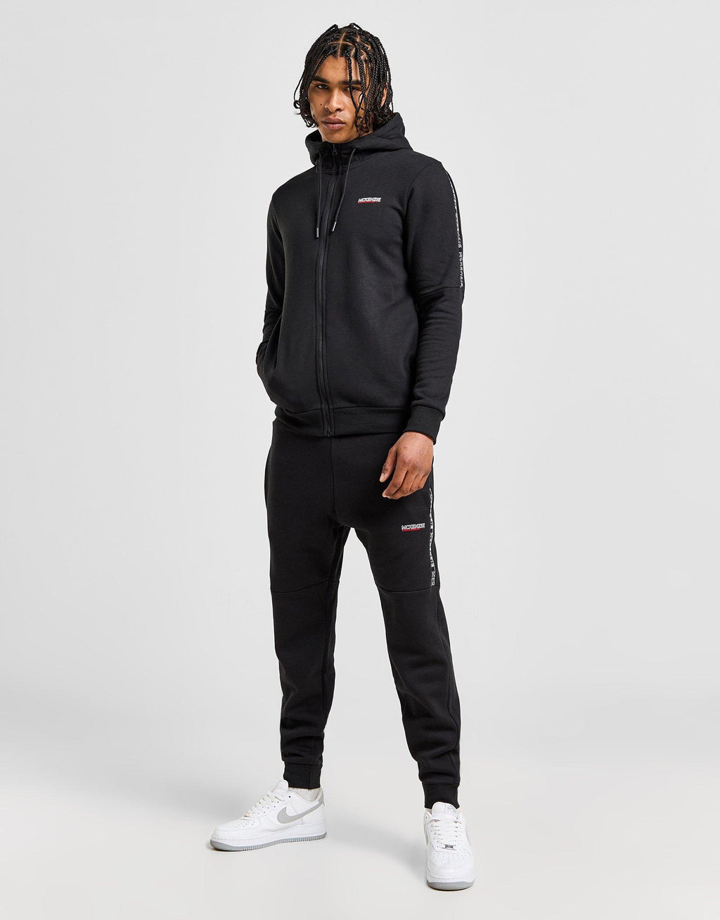 Essential Tape Full-Zip Hoodie