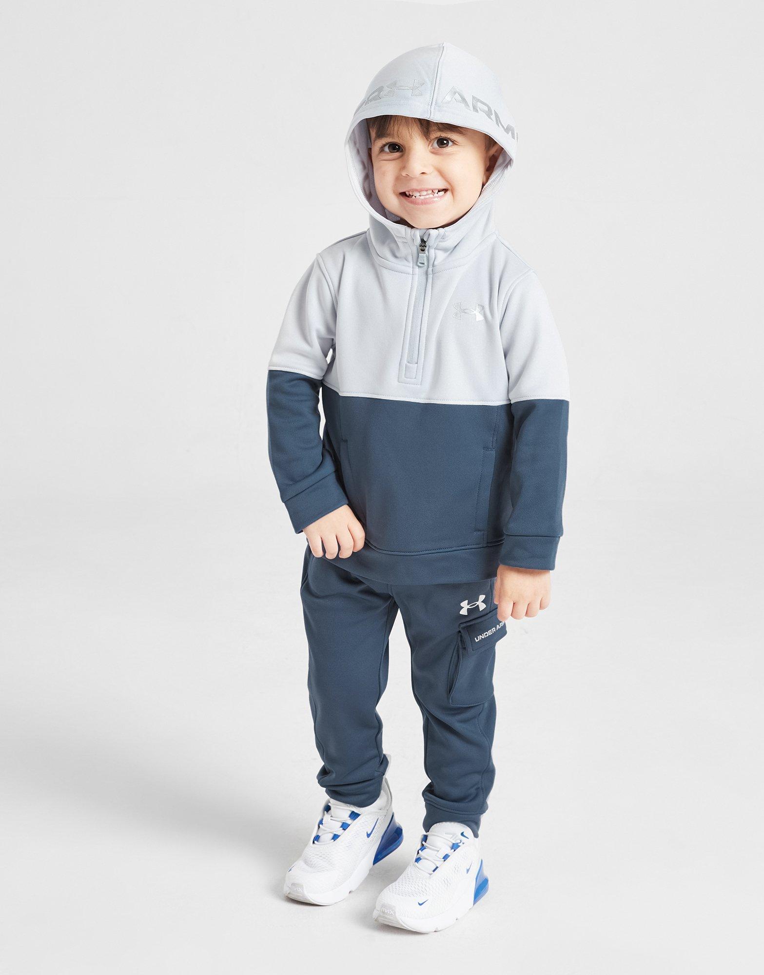 Colour Block Poly Fleece Tracksuit Infant