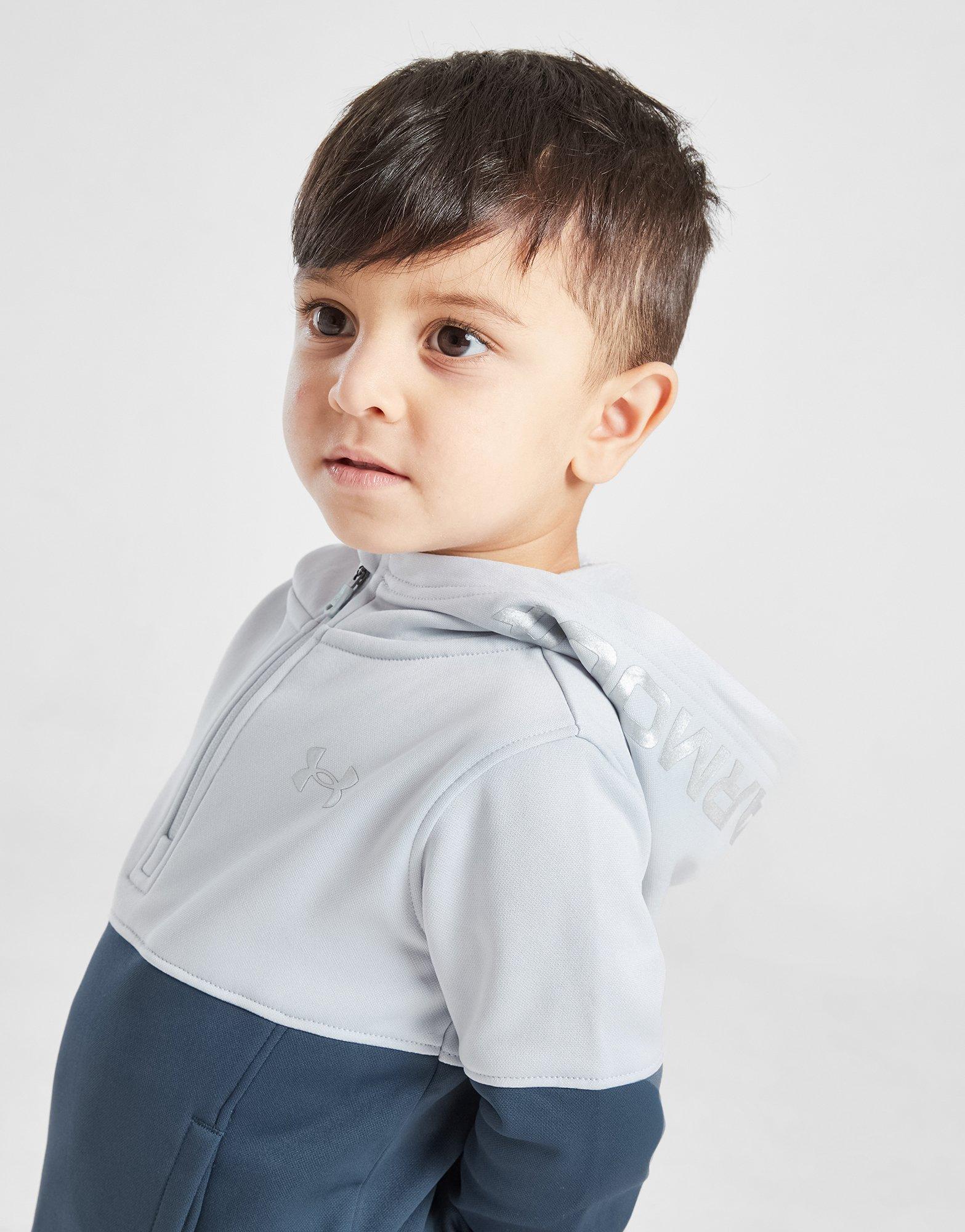 Colour Block Poly Fleece Tracksuit Infant