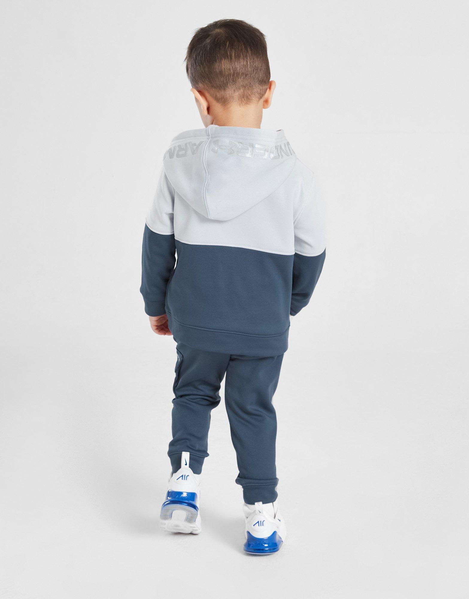 Colour Block Poly Fleece Tracksuit Infant