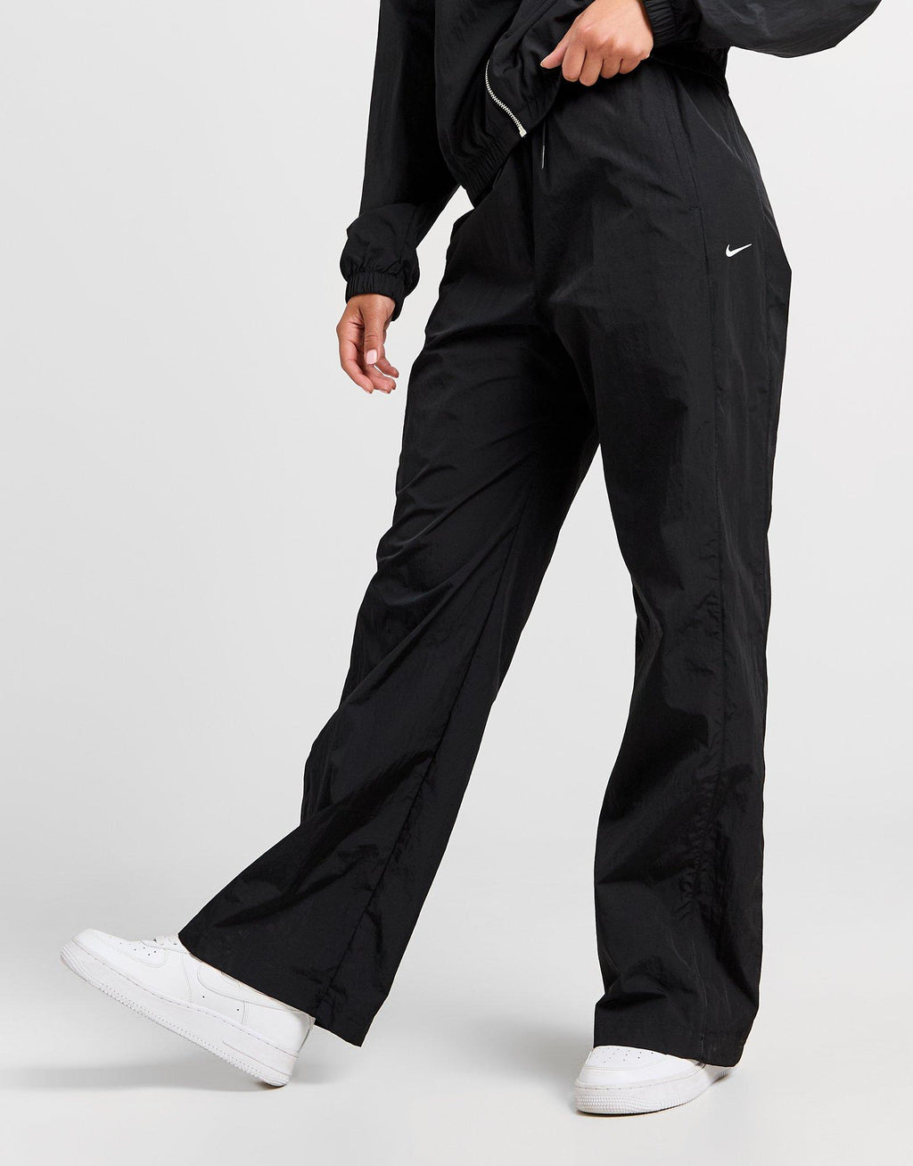 Woven Wide Leg Track Pants