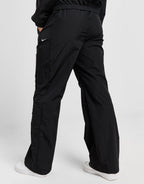 Woven Wide Leg Track Pants