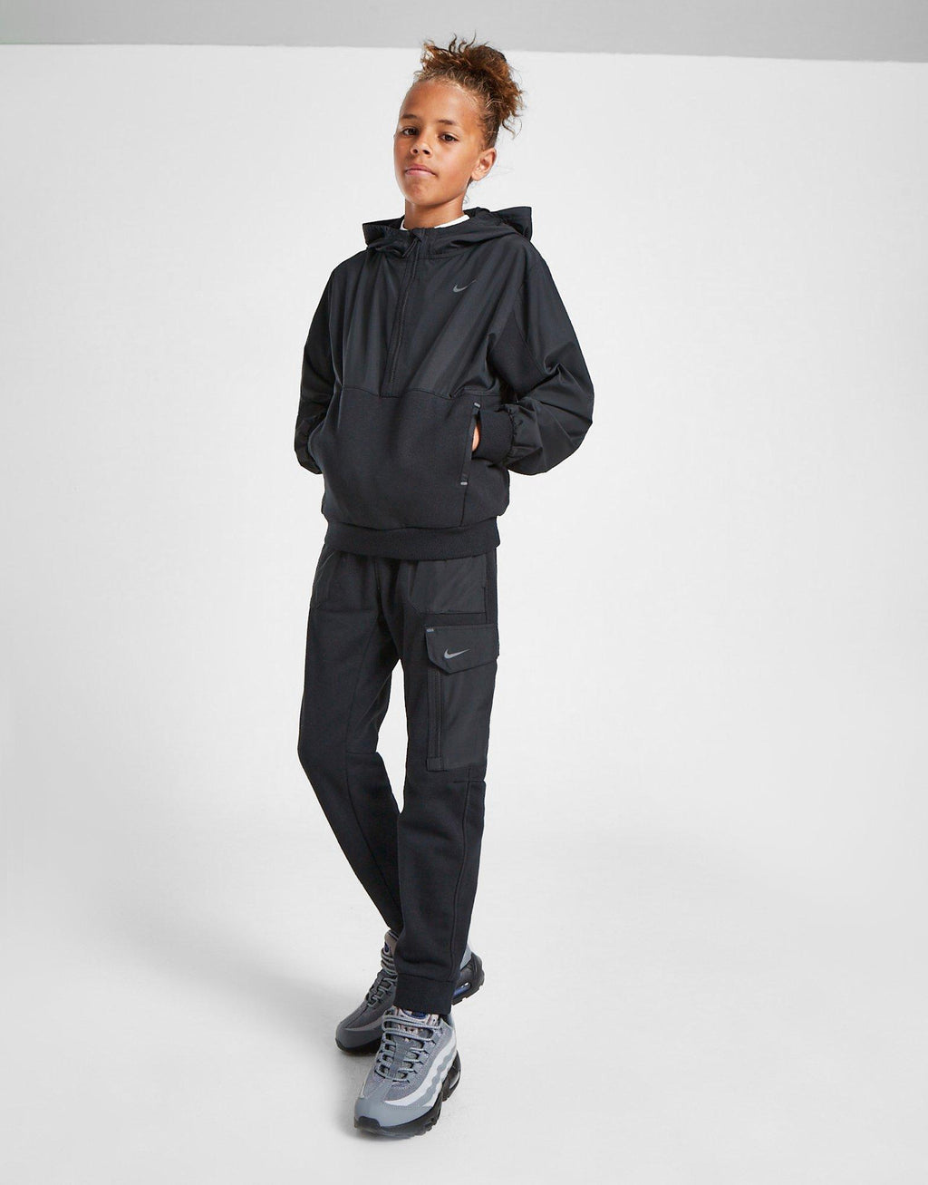 City Utility Fleece 1/2 Zip Hoodie Junior