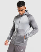 Flex Gridded Full Zip Hoodie