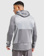 Flex Gridded Full Zip Hoodie