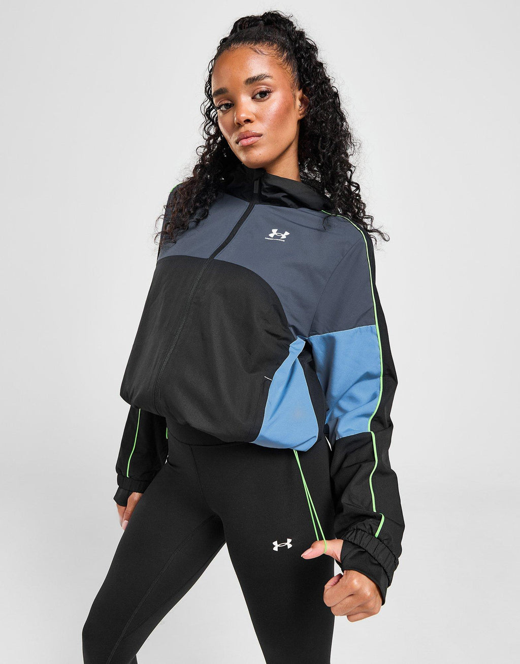 Colour Block Woven Jacket