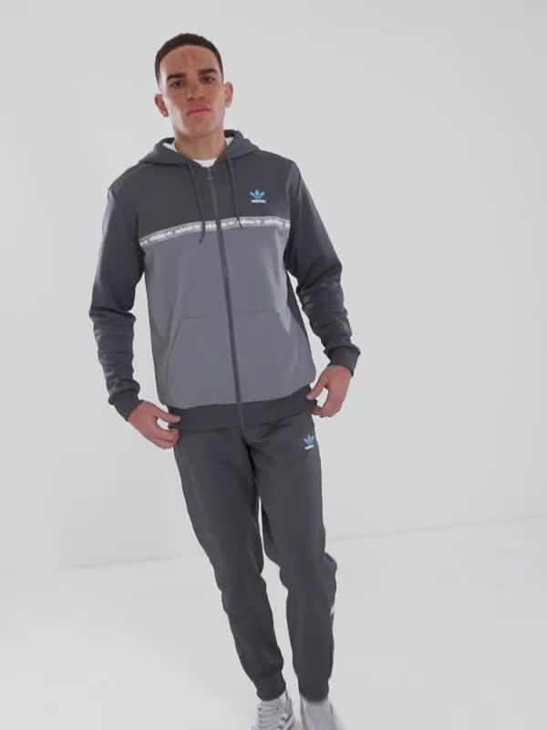 Full Zip Tape Hoodie