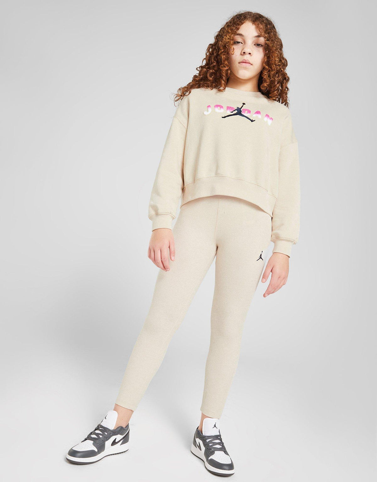 Girls' Logo Crew Sweatshirt Junior