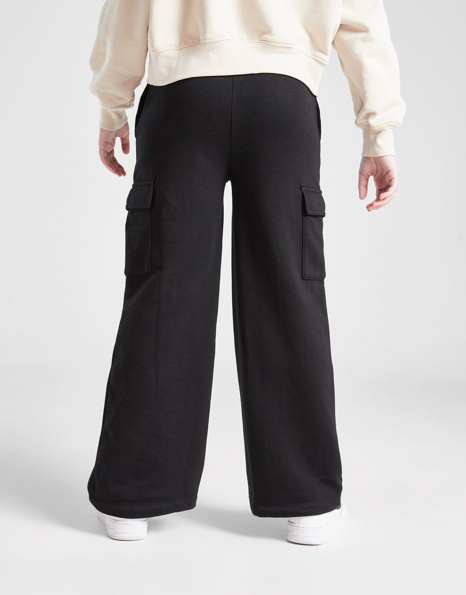 Girls' Y2K Fleece Cargo Pants Junior