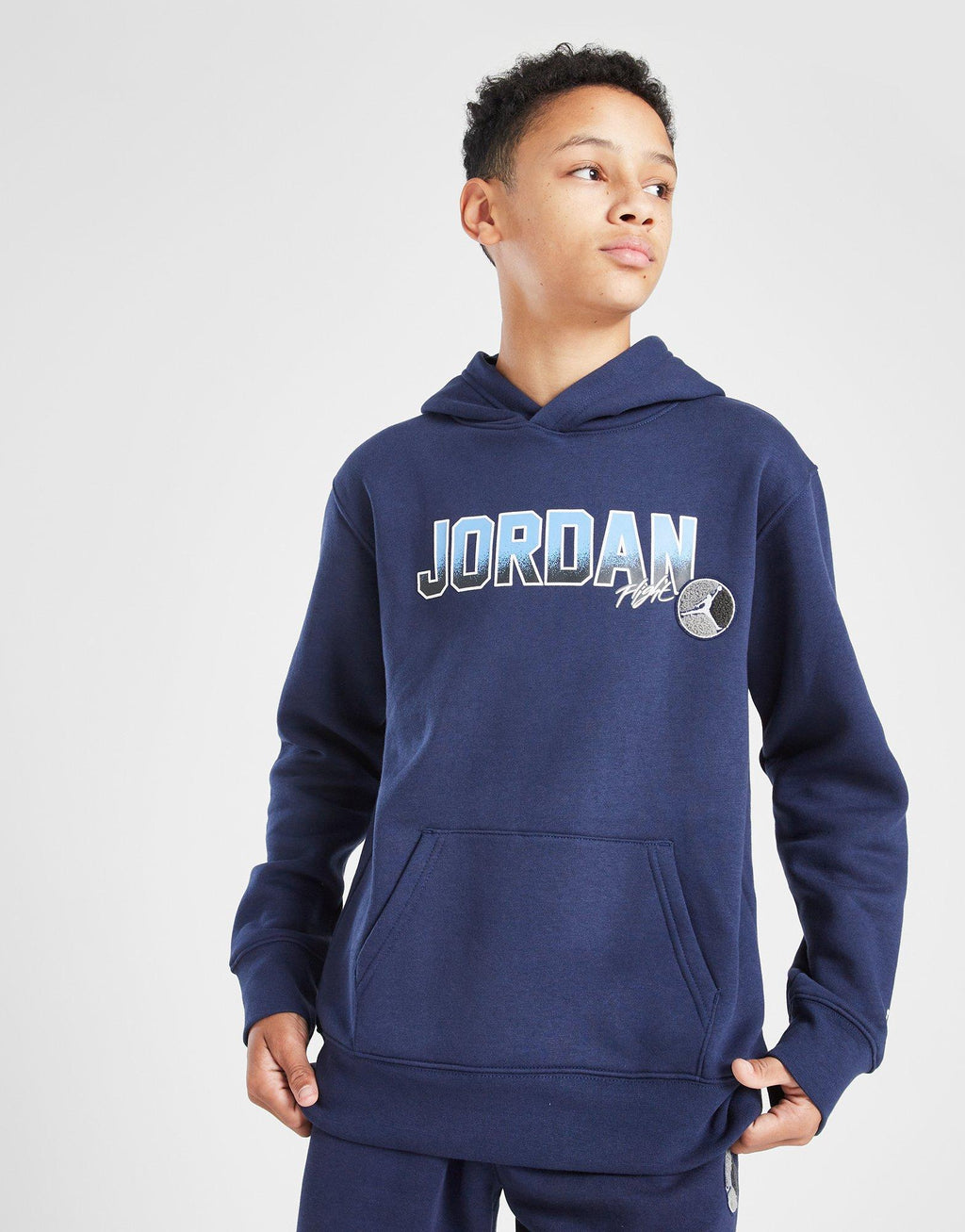 College Patch Overhead Hoodie Junior