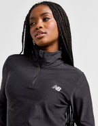Logo 1/4 Zip Top