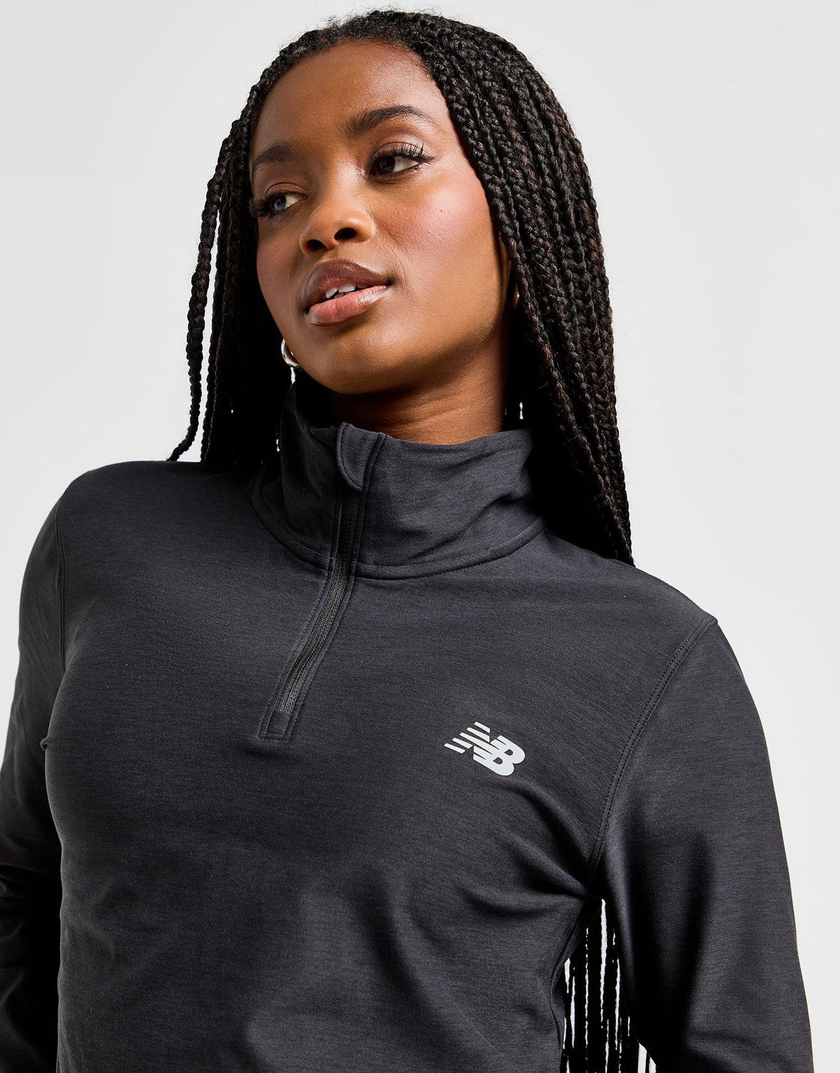 Logo 1/4 Zip Top