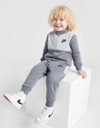 Blocked 1/4 Zip Tracksuit Children's