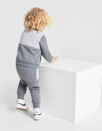 Blocked 1/4 Zip Tracksuit Children's