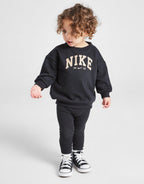 Girls' Swoosh All Over Print Glitter Set Infant