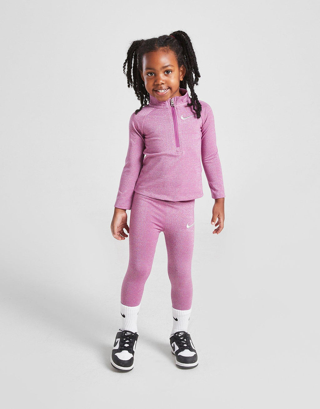 Glitter Pacer 1/4 Zip Tracksuit Set Infant's
