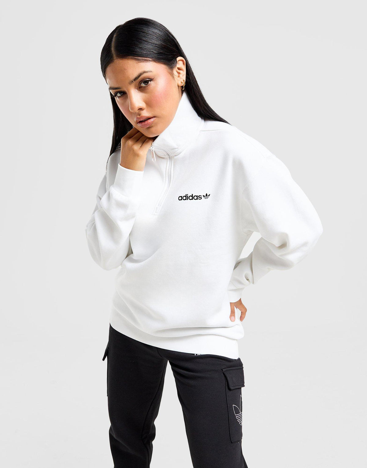 Shine Boyfriend 1/4 Zip Top