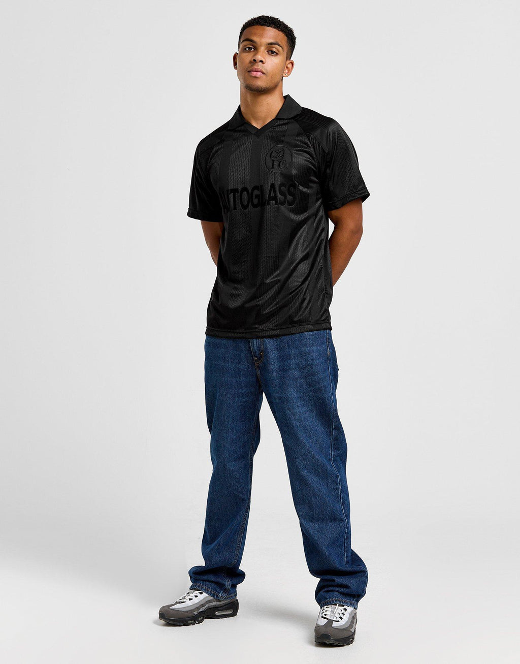 Chelsea FC '98 Retro Blackout Shirt