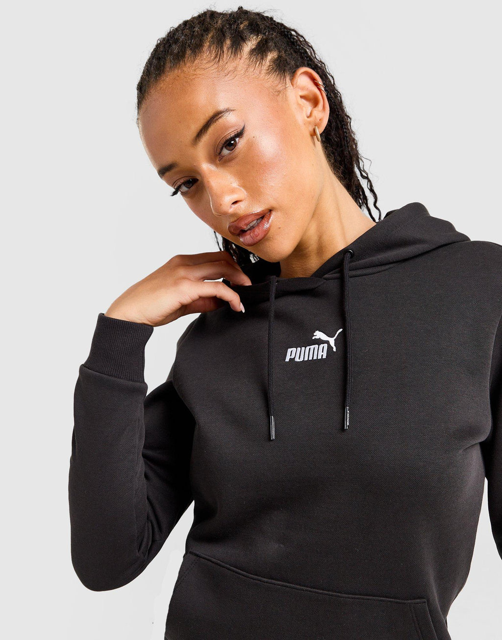 Small Embroidered Logo Hoodie