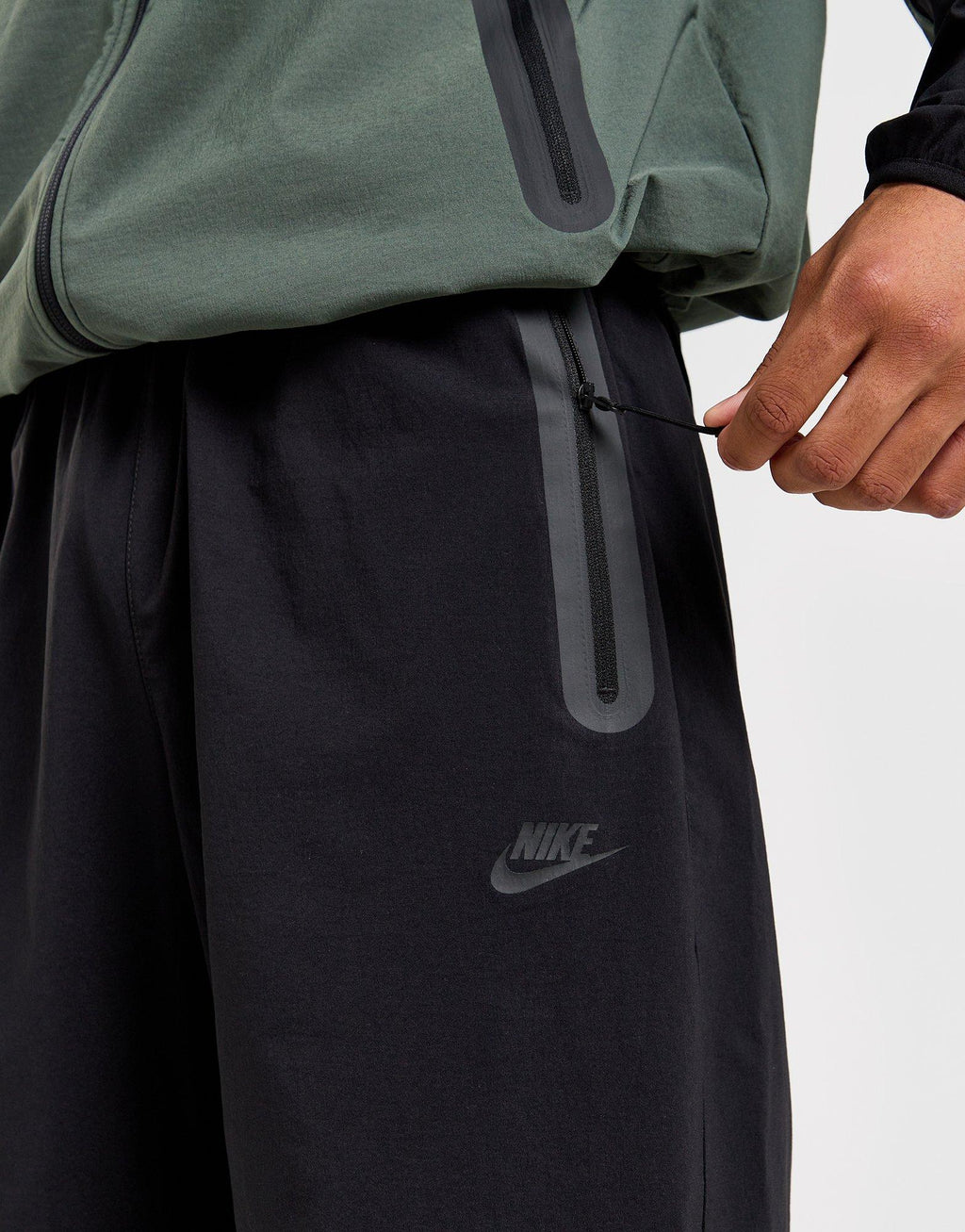 Tech Woven Oversized Track Pants