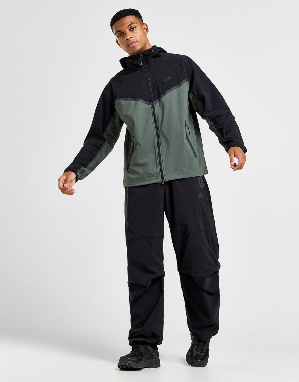 Tech Woven Oversized Track Pants