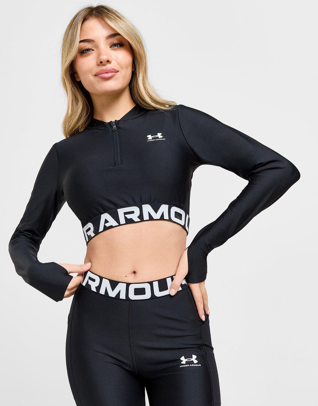 HeatGear Rib 1/4 Zip Top