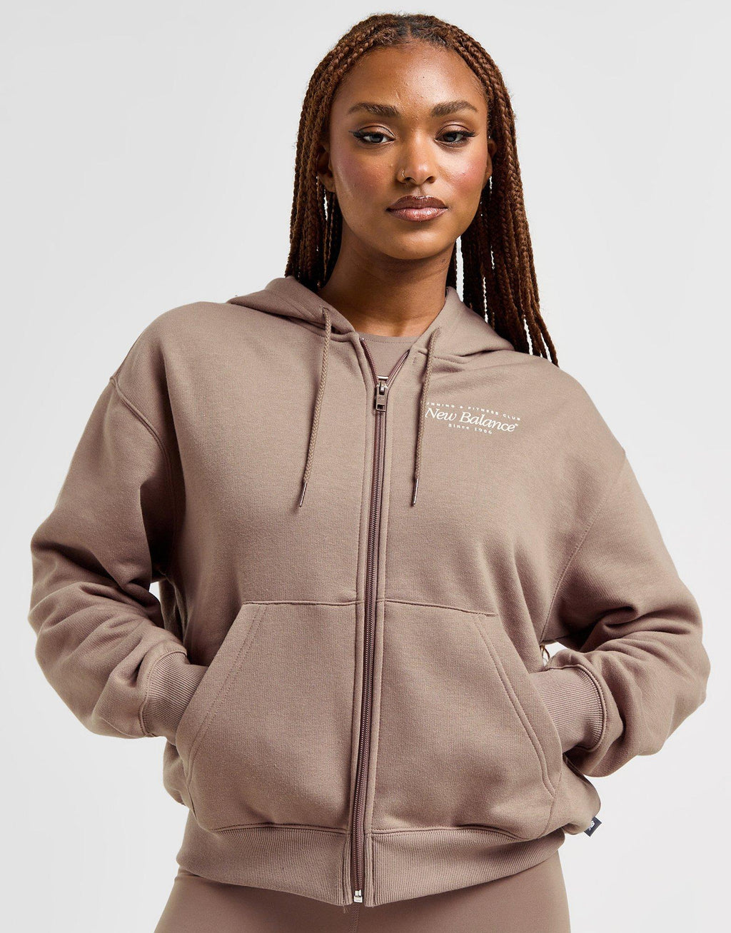 Double Script Full-Zip Hoodie