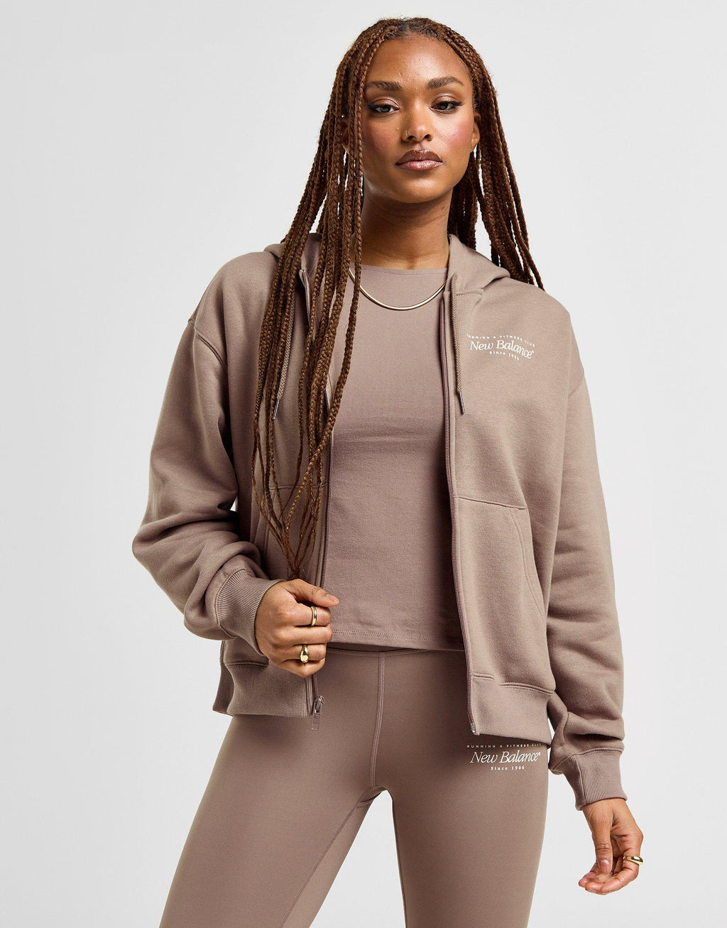 Double Script Full-Zip Hoodie