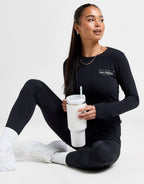 Script Long Sleeve Top