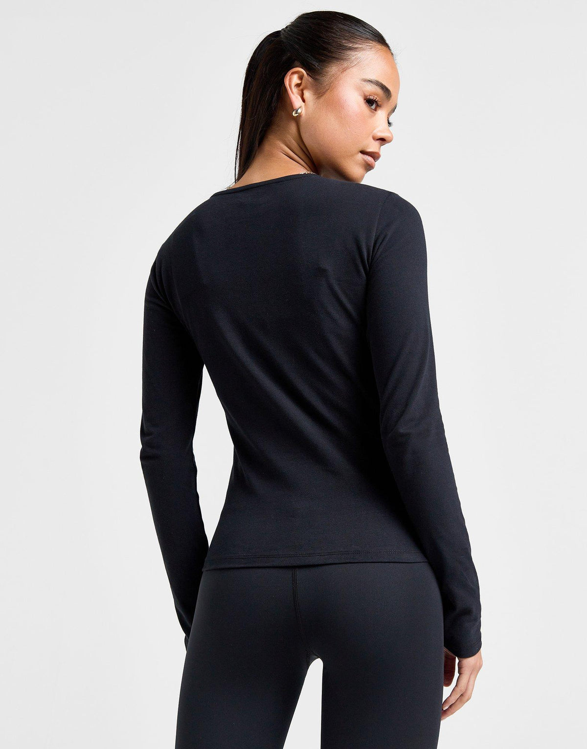 Script Long Sleeve Top