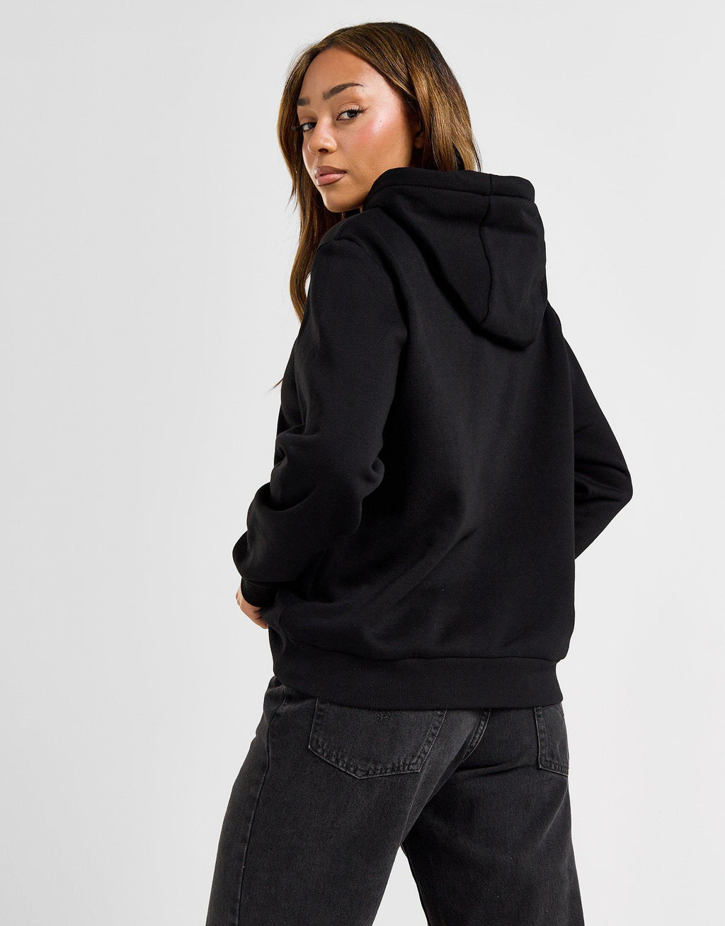 Metallic Logo Overhead Hoodie
