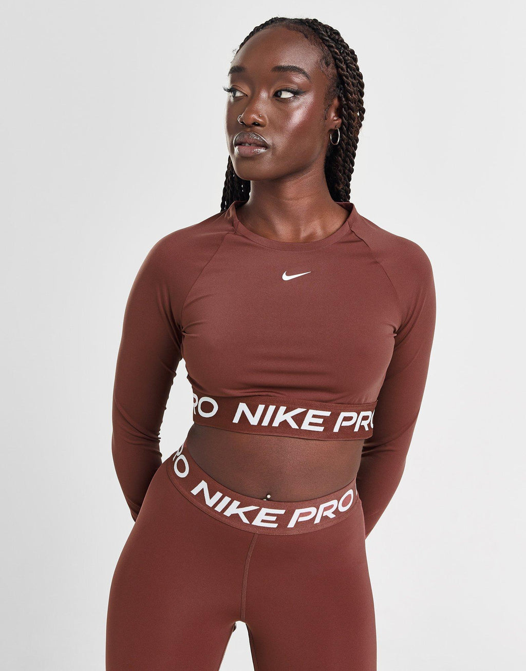 Pro Long Sleeve Cropped Top