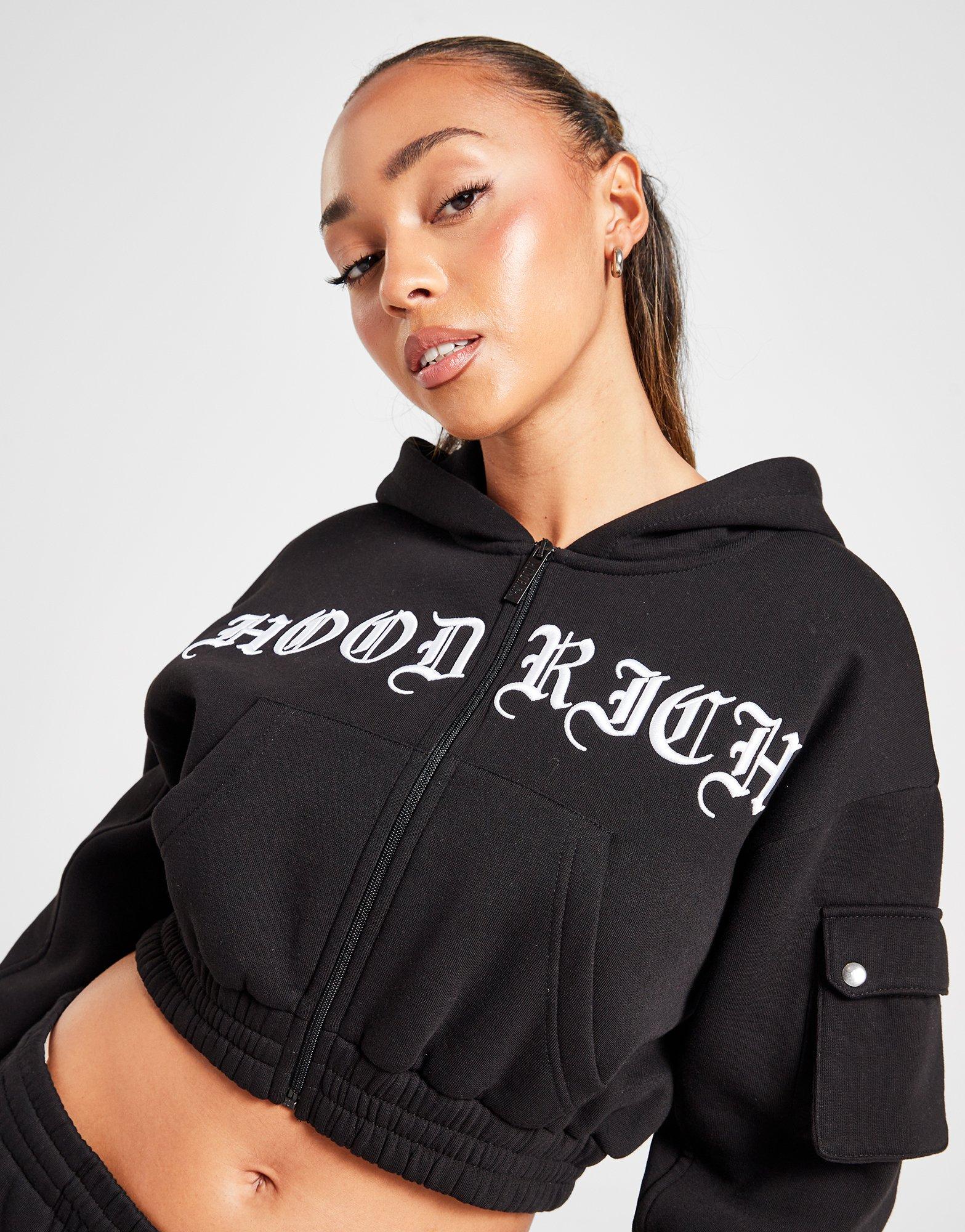 Dusk Crop Full Zip Hoodie
