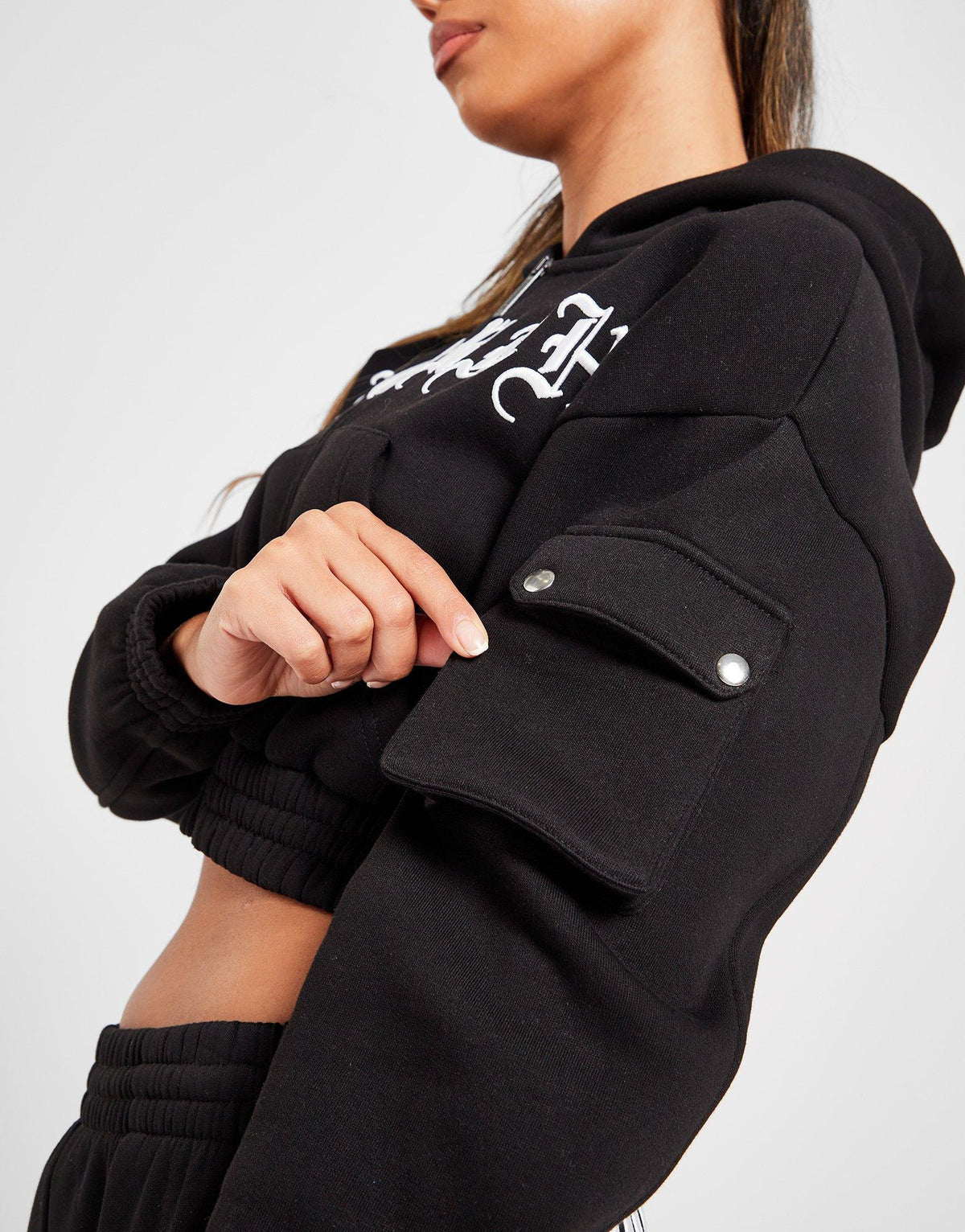 Dusk Crop Full Zip Hoodie