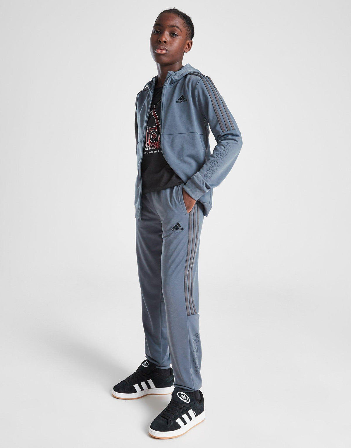 SST Linear Poly Track Pants Junior