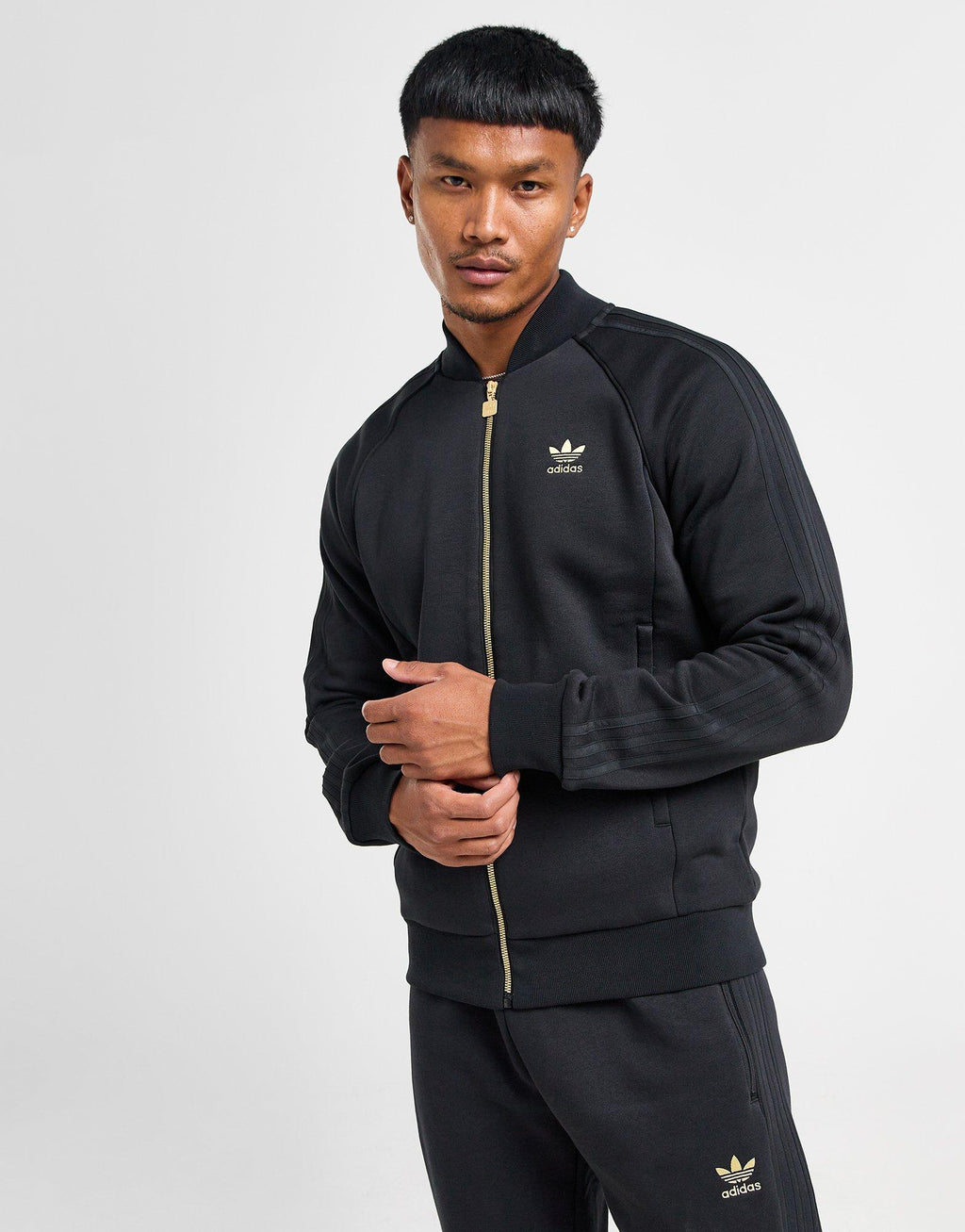 3-Stripes Fleece Track Top