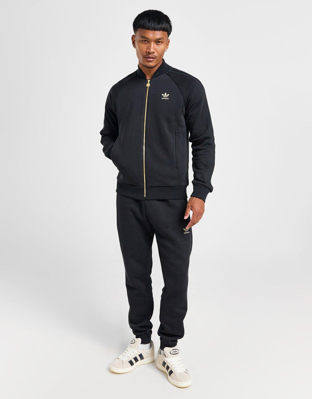 3-Stripes Fleece Track Top