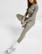 Rib Panel Leggings