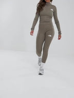 Rib Panel Leggings