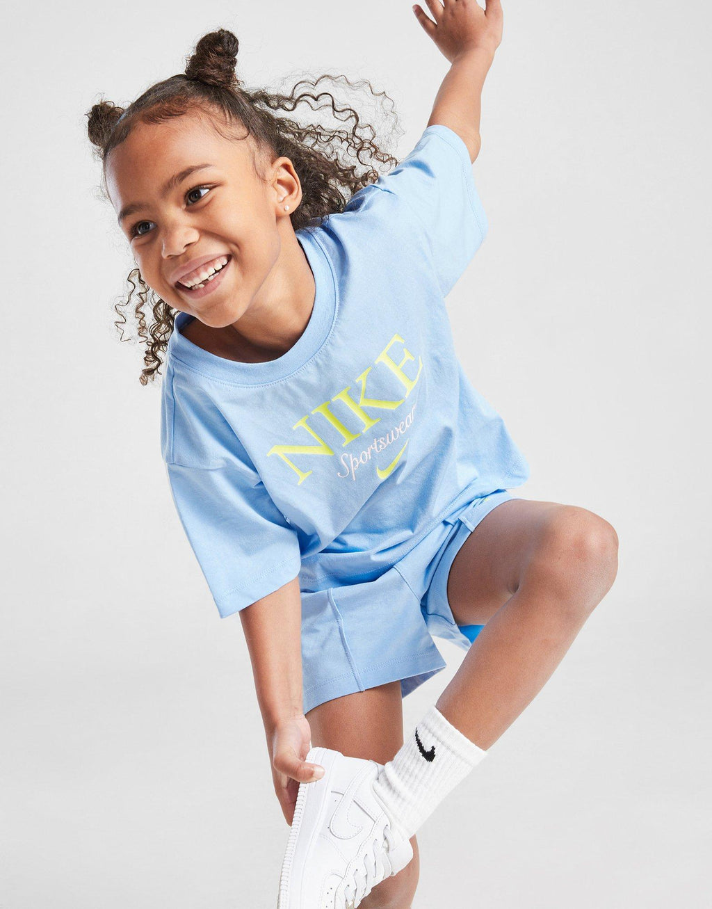 Girls' Varsity T-Shirt/Shorts Set Children