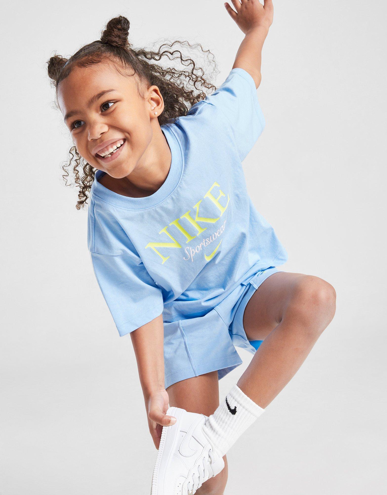 Girls' Varsity T-Shirt/Shorts Set Children