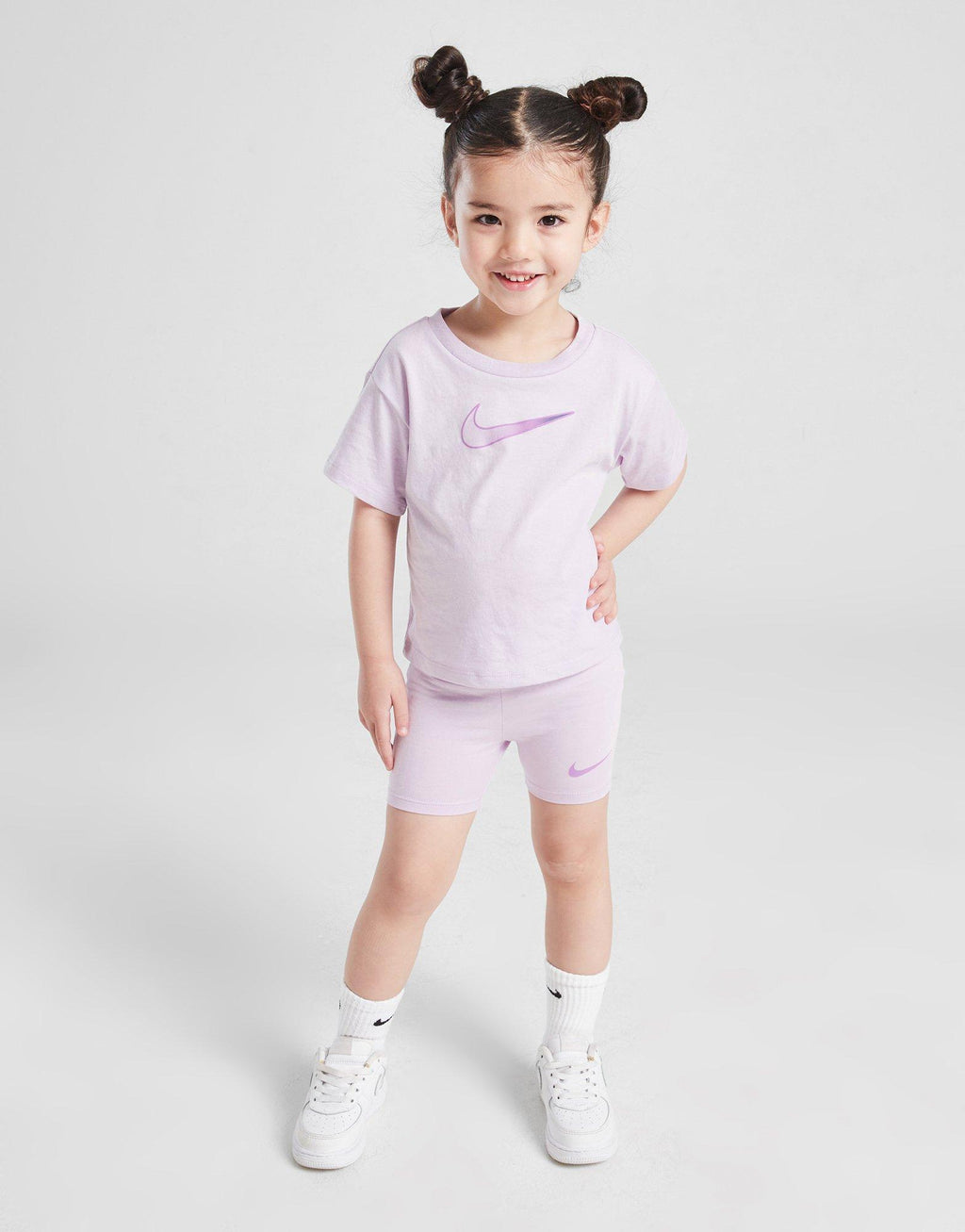 Girls' Swoosh T-Shirt/Shorts Set Infant