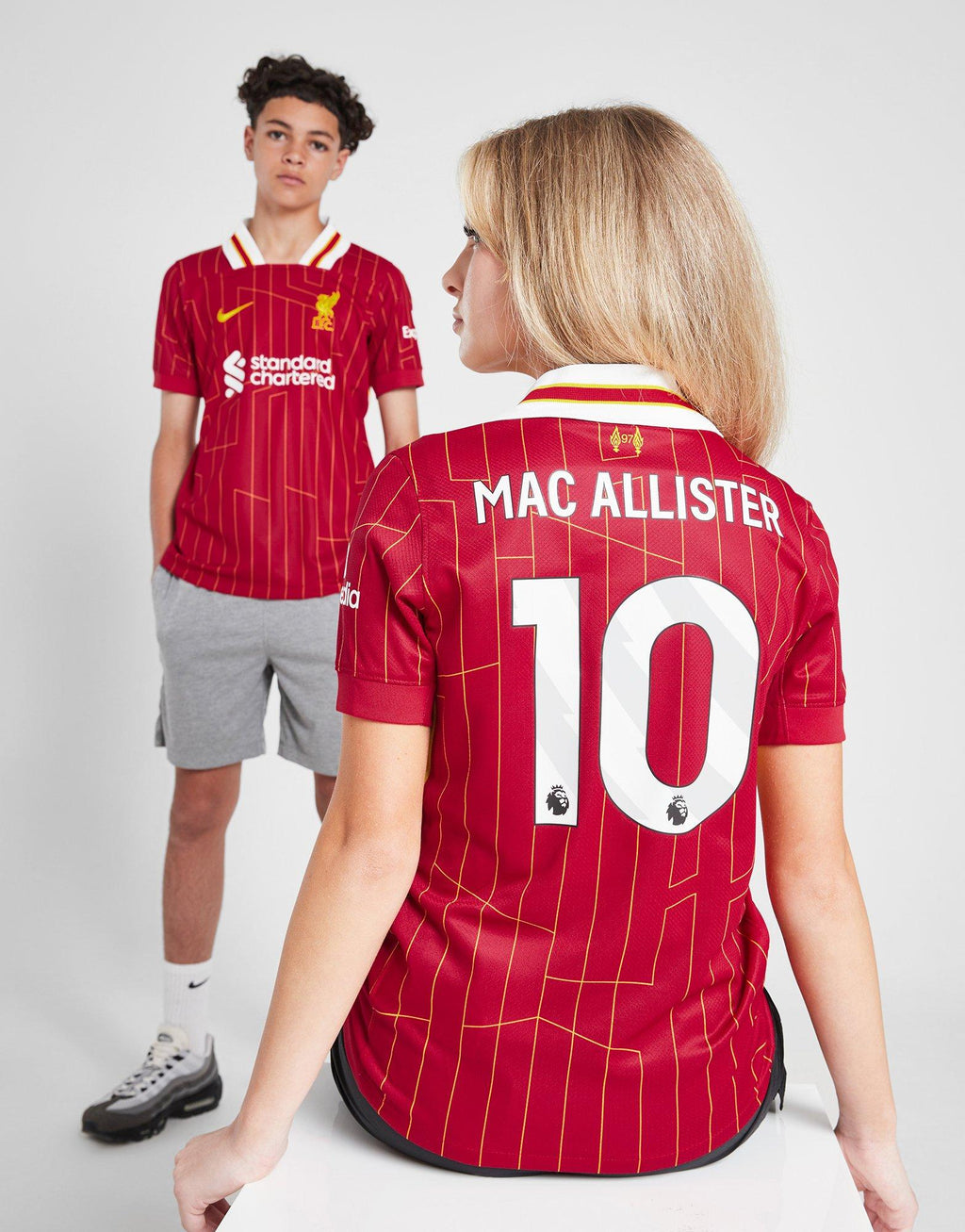Liverpool FC 24/25 Mac Allister #10 Home Shirt Jnr
